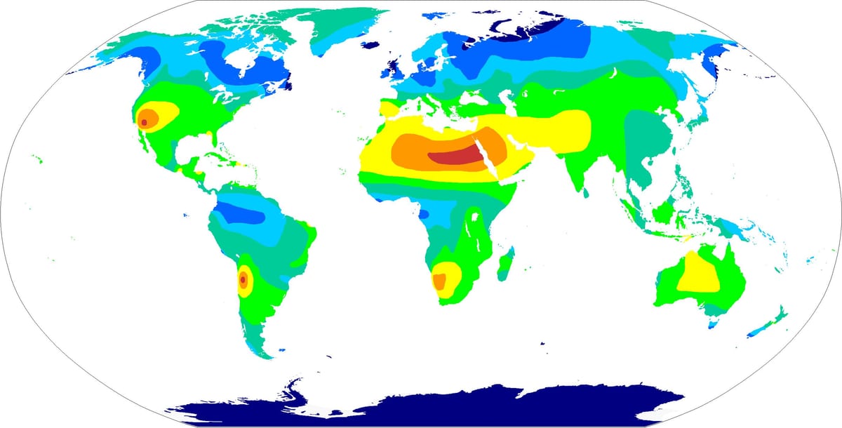 mapa Ruska sluníčko