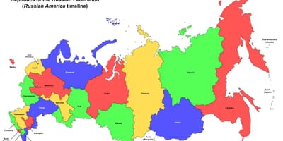 Mapa ruských republik