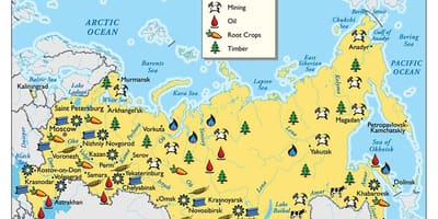 Zdroj mapa Ruska